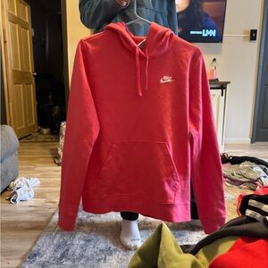 Nike Men's Red Hoodie